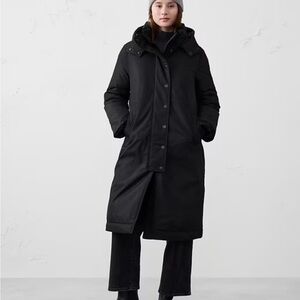 Women's Black Long Coat